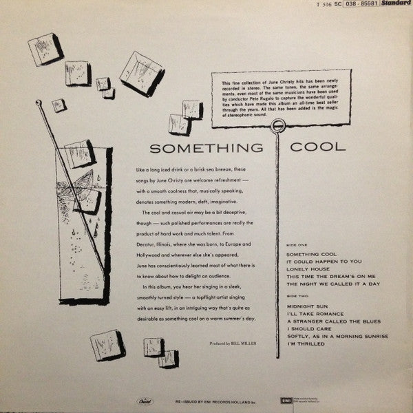 June Christy : Something Cool (LP, Album, RE)