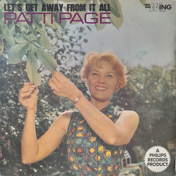 Patti Page : Let's Get Away From It All (LP, Album, Mono, RE)