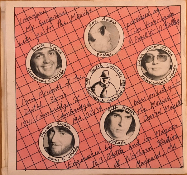 Dutch Courage (4) : Imagine My Surprise / Let's Go To The Movies (7", Single)