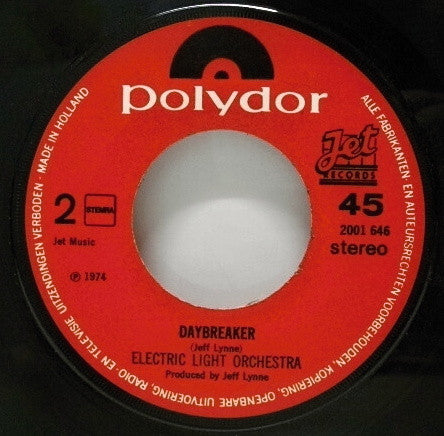 Electric Light Orchestra : Strange Magic (7", Single)