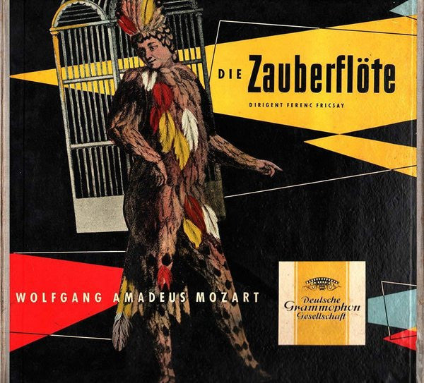 Wolfgang Amadeus Mozart, Ferenc Fricsay : Die Zauberflöte (3xLP, Mono, Box)