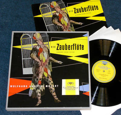 Wolfgang Amadeus Mozart, Ferenc Fricsay : Die Zauberflöte (3xLP, Mono, Box)