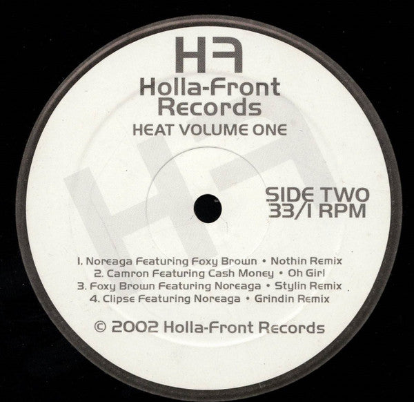 Various : Heat Volume One (LP, Album, Unofficial)