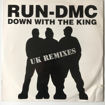 Run-DMC : Down With The King (UK Remixes) (12", Single)