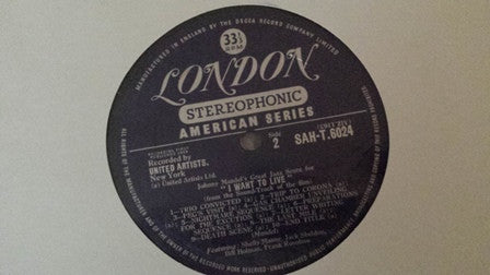 Johnny Mandel : Johnny Mandel's Great Jazz Score I Want To Live! (LP, Album)