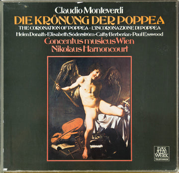Claudio Monteverdi - Helen Donath • Elisabeth Söderström • Cathy Berberian • Paul Esswood, Concentus Musicus Wien, Nikolaus Harnoncourt : Die Krönung Der Poppea (5xLP + Box)