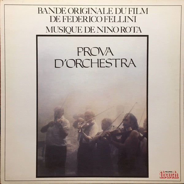 Nino Rota : Prova D'Orchestra (LP)