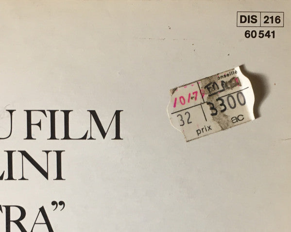 Nino Rota : Prova D'Orchestra (LP)