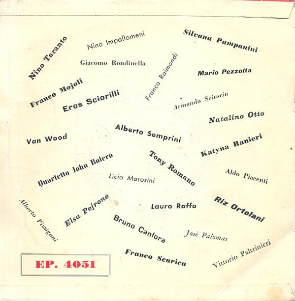 Van Wood Quartet : N. 5 (7", EP)