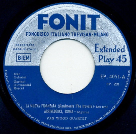 Van Wood Quartet : N. 5 (7", EP)