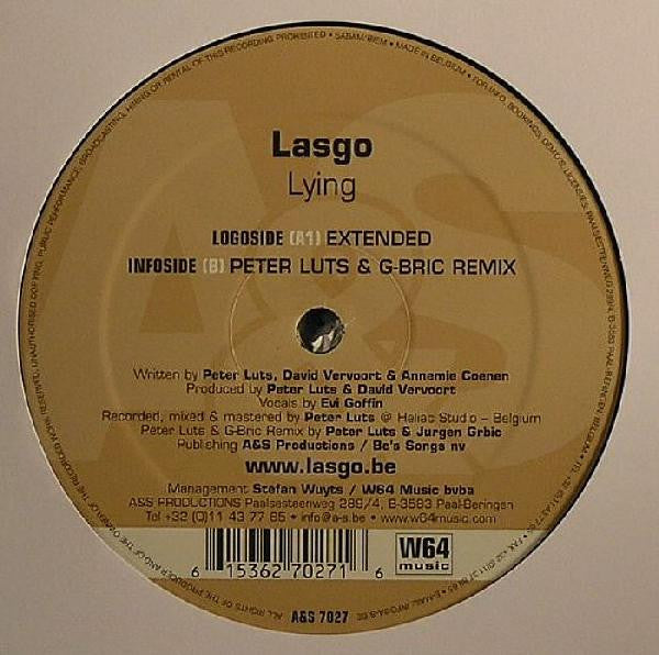 Lasgo : Lying (12")