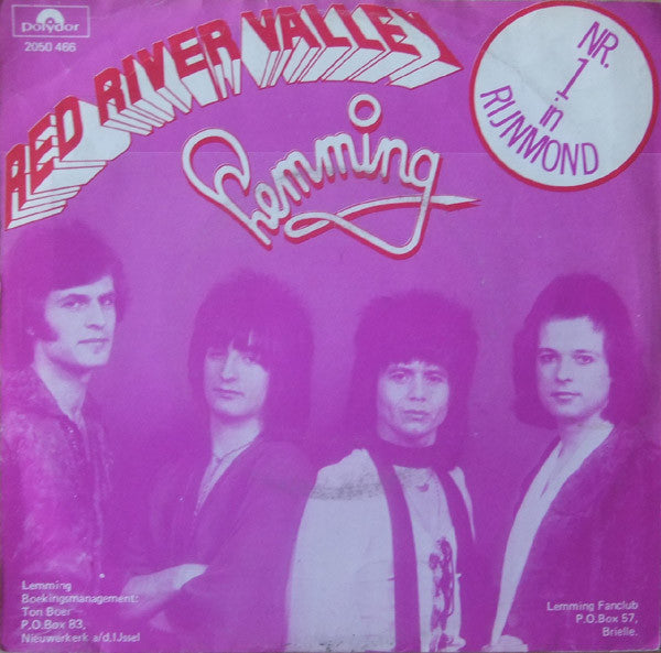 Lemming : Red River Valley (7", Single)