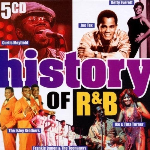 Various : History Of R&B (5xCD, Comp, Car + Box)