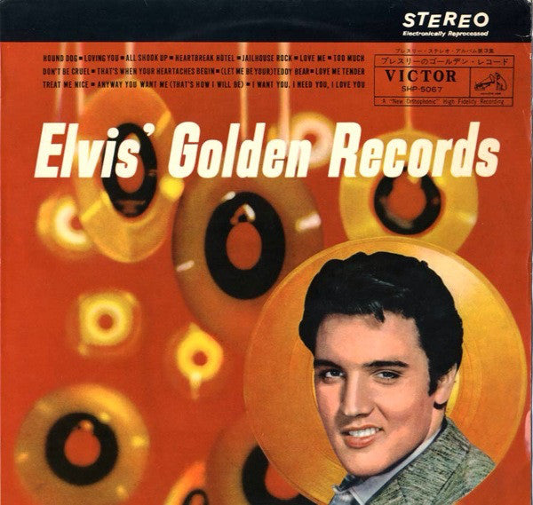 Elvis Presley : Elvis' Golden Records (LP, Comp)