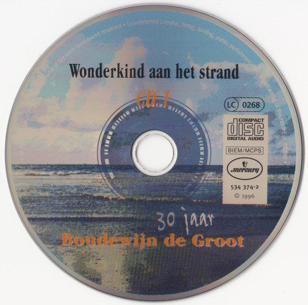 Boudewijn De Groot : Wonderkind Aan Het Strand (30 Jaar Boudewijn De Groot) (2xCD, Comp)