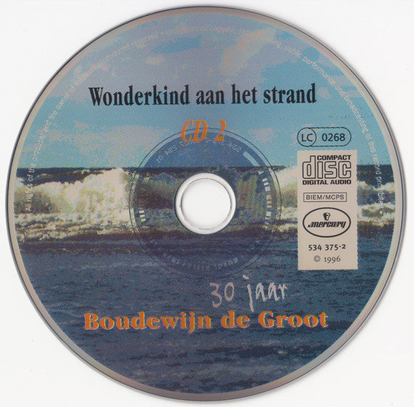 Boudewijn De Groot : Wonderkind Aan Het Strand (30 Jaar Boudewijn De Groot) (2xCD, Comp)