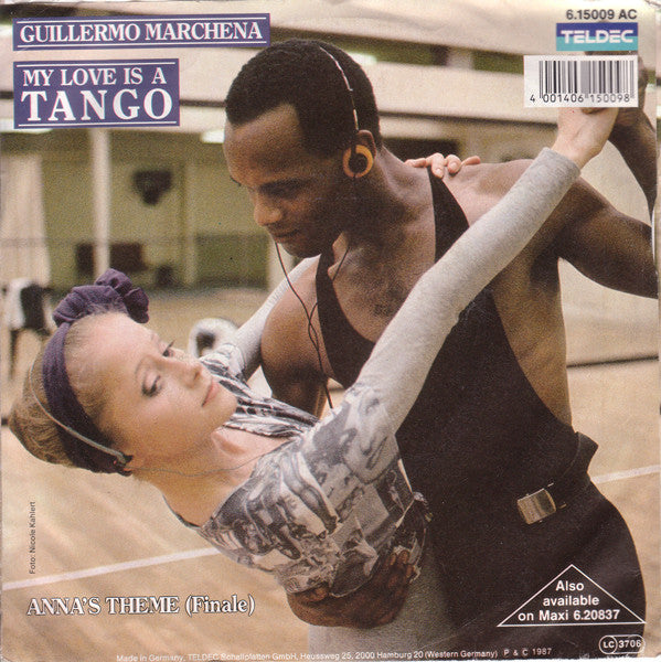 Guillermo Marchena : My Love Is A Tango (7", Single)