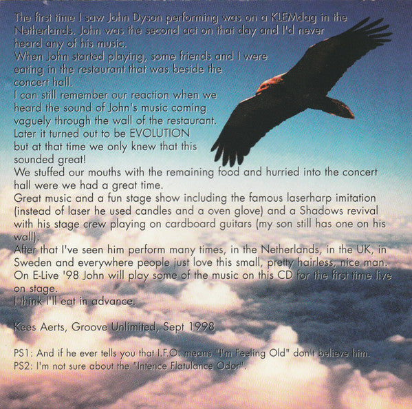 John Dyson : Silverbird (CD, Album)