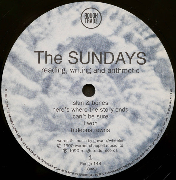 The Sundays : Reading, Writing And Arithmetic (LP, Album)