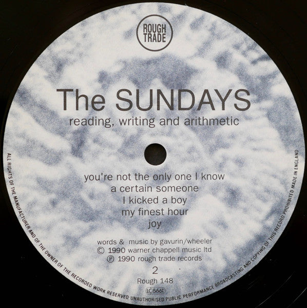 The Sundays : Reading, Writing And Arithmetic (LP, Album)