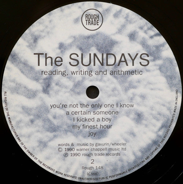 The Sundays : Reading, Writing And Arithmetic (LP, Album)