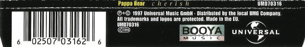 Pappa Bear Feat. Jan van der Toorn : Cherish (CD, Maxi)