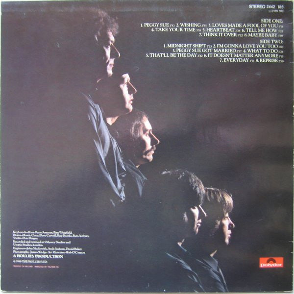 The Hollies : "Buddy Holly" (LP, Album)