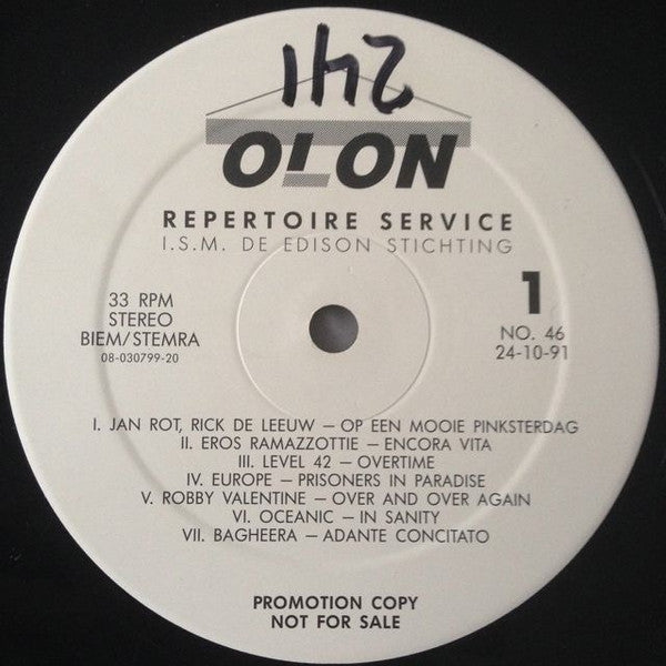 Various : Repertoire Service No. 46 (LP, Comp, Promo)