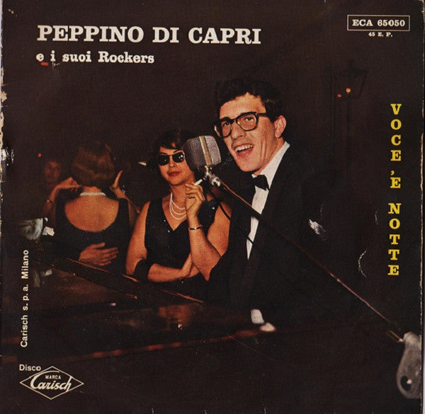 Peppino Di Capri E I Suoi Rockers : Voce 'E Notte (7", EP)