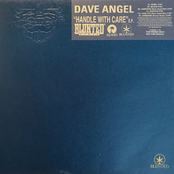 Dave Angel : Handle With Care EP (2x12", EP, Promo)