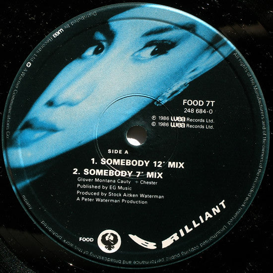 Brilliant : Somebody (12", Single)
