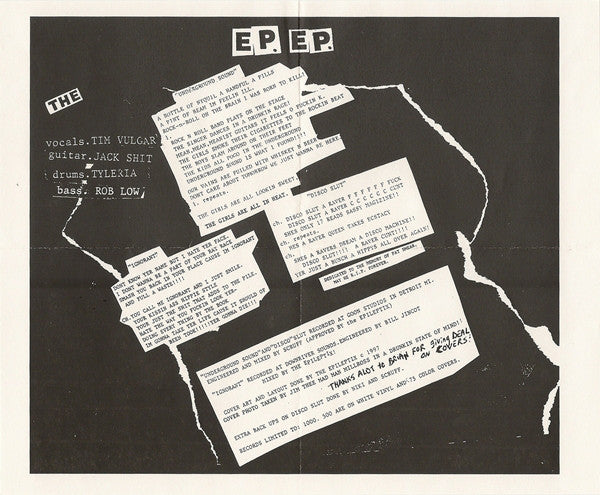 Epileptix : EP EP (7", EP, Ltd)