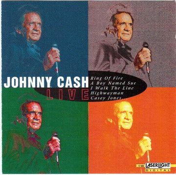 Johnny Cash : Live (CD)