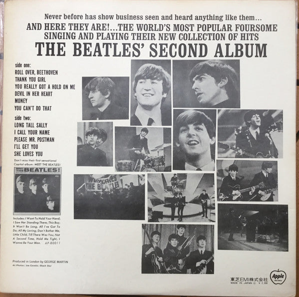 The Beatles : The Beatles' Second Album (LP, Album, RE, Gat)