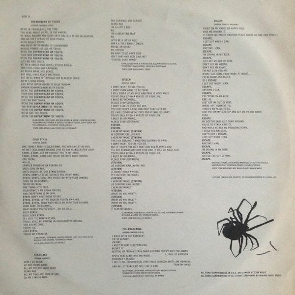 Alice Cooper (2) : Welcome To My Nightmare (LP, Album)