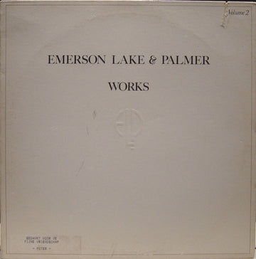 Emerson, Lake & Palmer : Works Volume 2 (LP, Album, RI,)