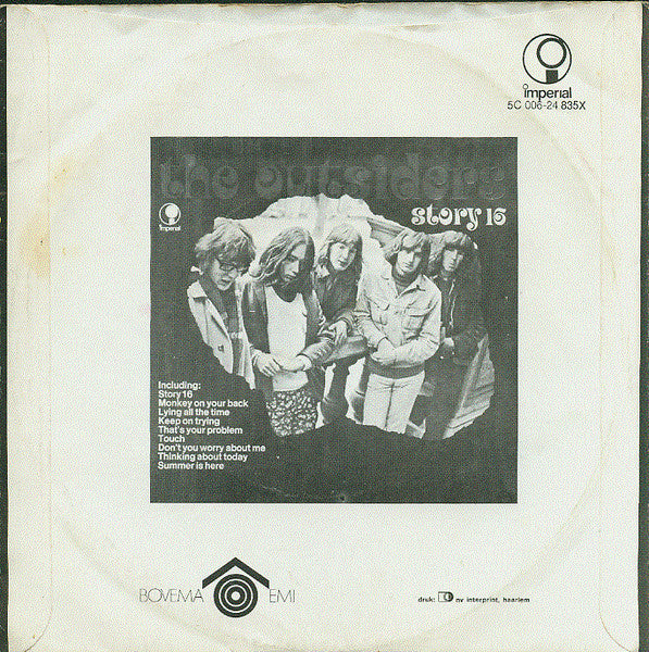 The Outsiders (5) : Touch  (7", Single)