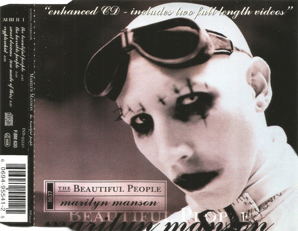Marilyn Manson : The Beautiful People (CD, Maxi, Enh)