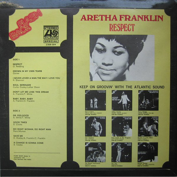 Aretha Franklin : Respect (LP, Album)