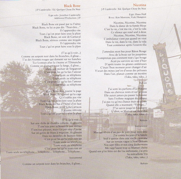 Jean-Patrick Capdevielle : Vertigo (CD, Album)