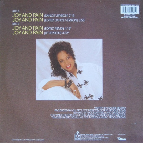 Donna Allen : Joy And Pain (12")