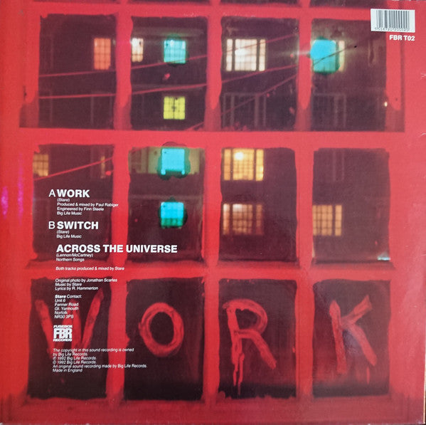Stare (3) : Work (12", Single)