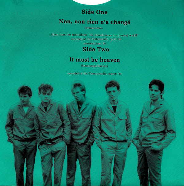 Kobus Gaat Naar Appelscha : Non, Non Rien N'a Changé (7")