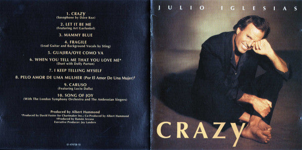 Julio Iglesias : Crazy (CD, Album)
