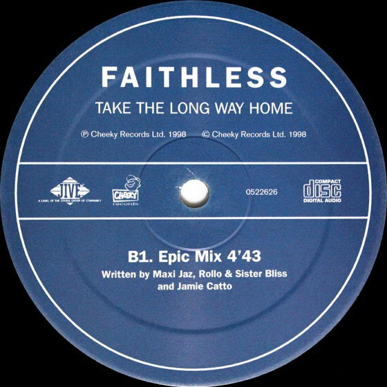 Faithless : Take The Long Way Home (12")