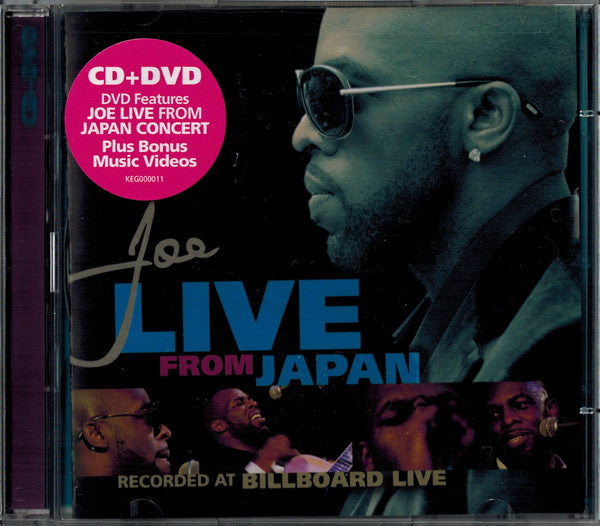 Joe : Live From Japan (CD, Album + DVD-V, NTSC)