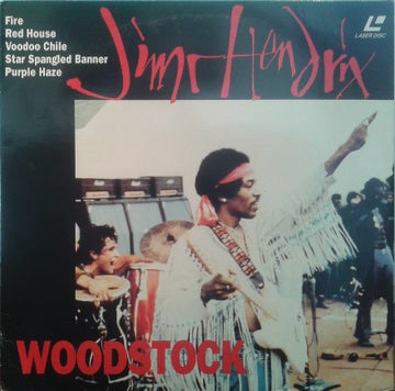 Jimi Hendrix : Woodstock (Laserdisc, 12", S/Sided, Album, PAL, SECAM)