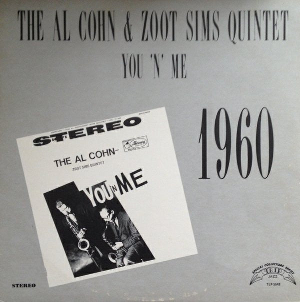 Al Cohn - Zoot Sims Quintet : You 'N Me (LP, RE)