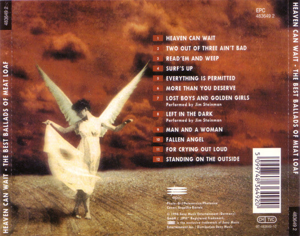 Meat Loaf : Heaven Can Wait - The Best Ballads Of Meat Loaf (Vol. 1) (CD, Comp)
