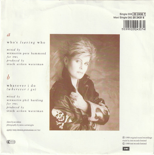 Hazell Dean : Who's Leaving Who (7", Single)